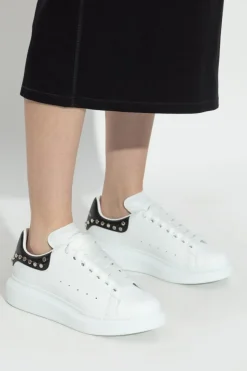 Alexander McQueen WHITE Sports shoes with logo