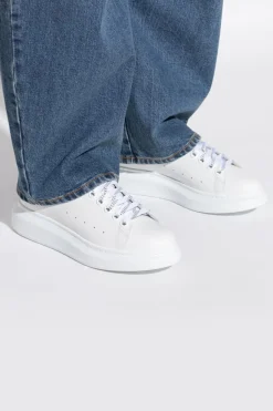 Alexander McQueen WHITE Sports shoes with logo