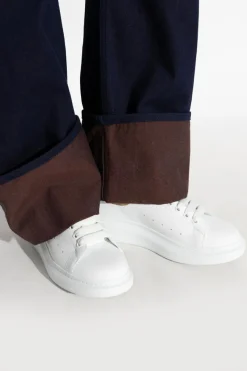 Alexander McQueen WHITE Sports shoes with logo