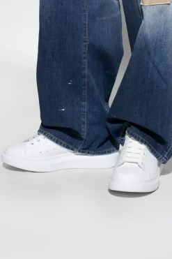 Alexander McQueen WHITE Sports shoes with studs
