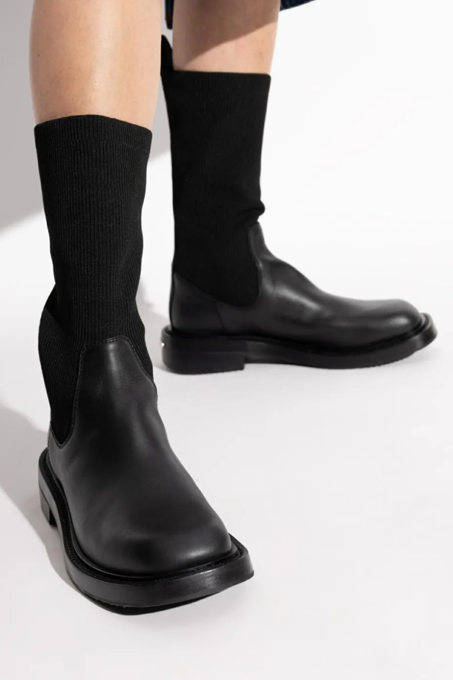 Alexander Wang BLACK Boots Detroit