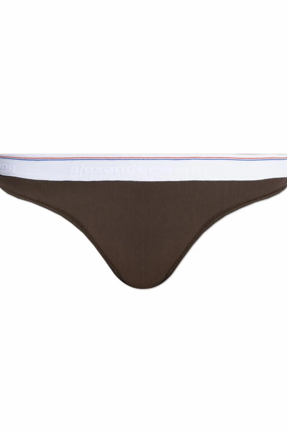 Alexander Wang BLACK Cotton thongs