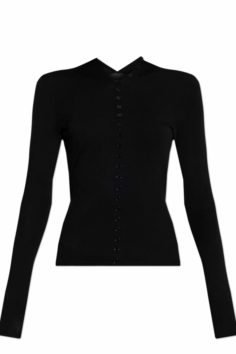 Alexander Wang BLACK Fitted cardigan