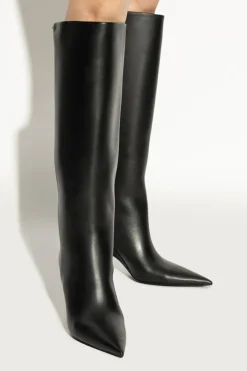 Alexander Wang BLACK Leather Boots