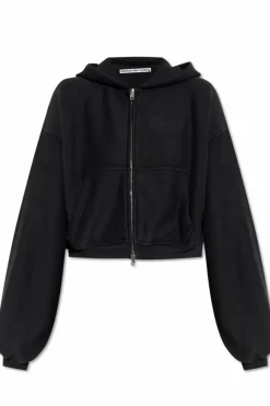 Alexander Wang BLACK Loose-fit hoodie