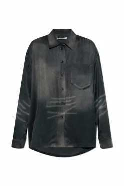 Alexander Wang BLACK Shirt with pocket