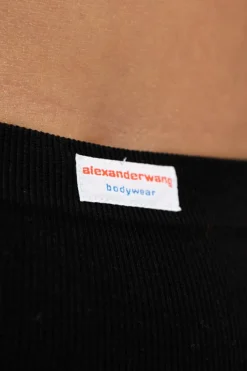 Alexander Wang BLACK Shorts from the 'Underwear' collection