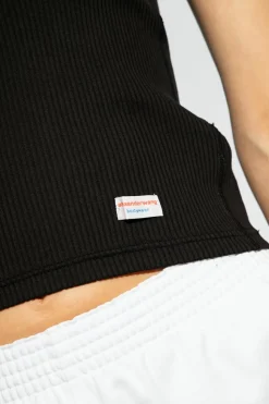 Alexander Wang BLACK Top with logo