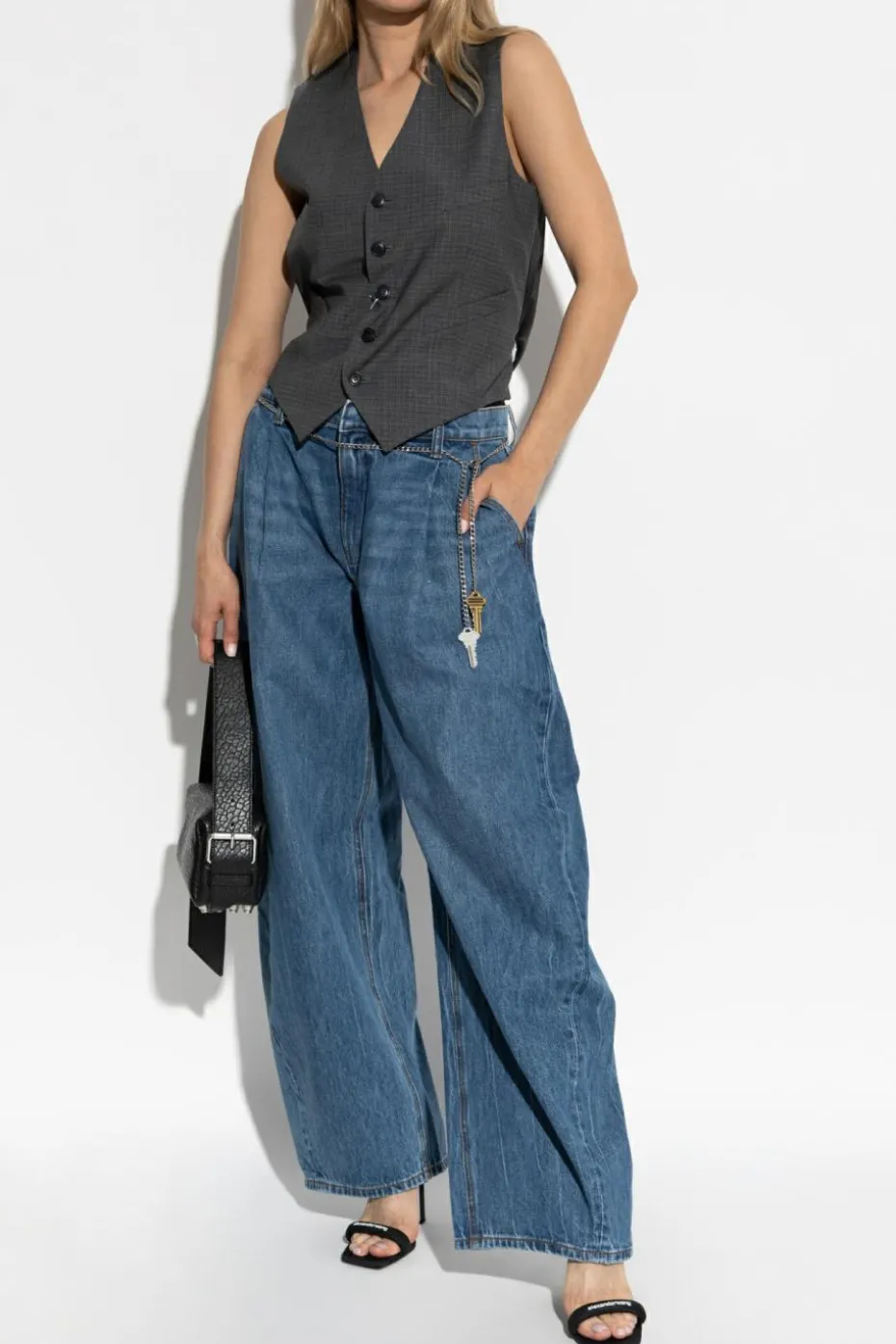 Alexander Wang BLUE "Balloon" jeans