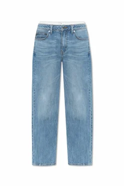 Alexander Wang BLUE Jeans with decorative finish