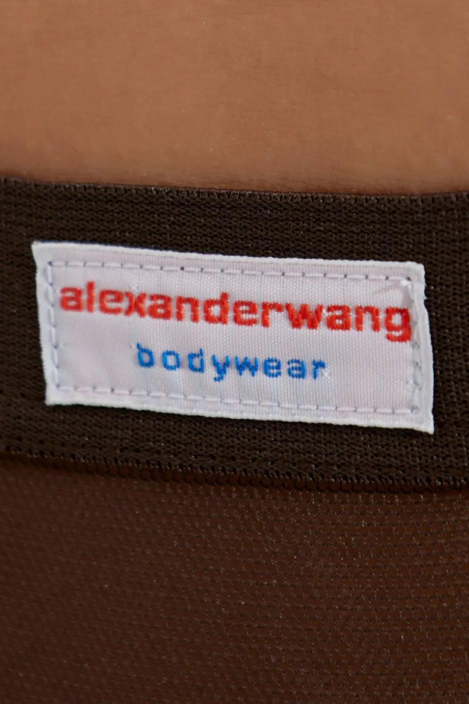 Alexander Wang BROWN See-through panties