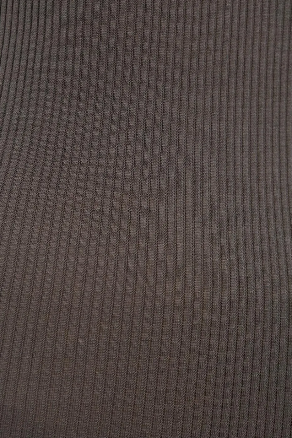 Alexander Wang GREY Ribbed slip dress with short sleeves