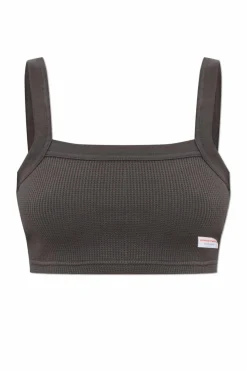 Alexander Wang GREY Short lingerie top with straps