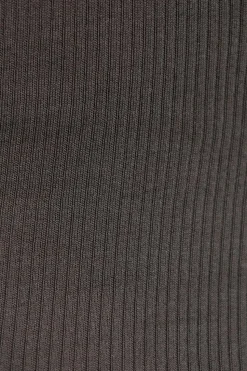 Alexander Wang GREY Sleeveless ribbed slip dress