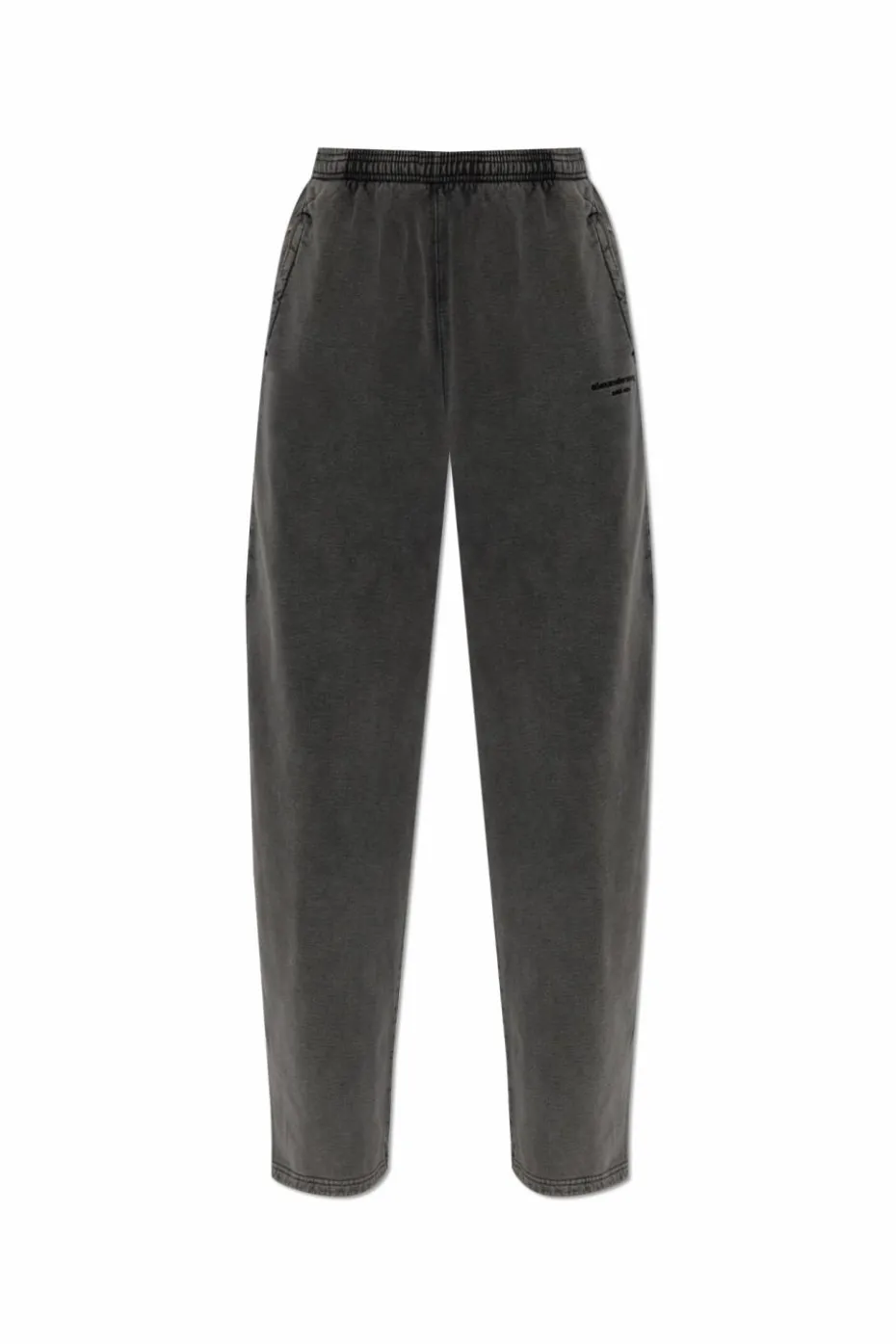 Alexander Wang GREY Sweatpants with embroidered logo