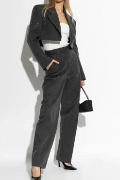 Alexander Wang GREY Wool Pants