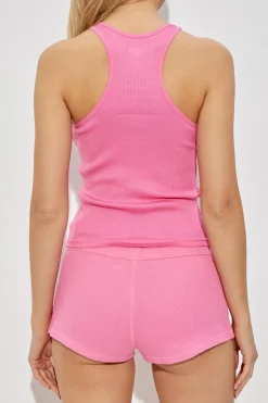 Alexander Wang PINK Sleeveless lingerie top