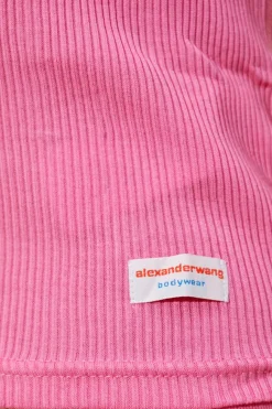 Alexander Wang PINK Sleeveless lingerie top