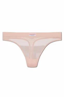 Alexander Wang PINK Transparent Thongs