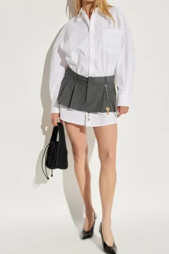 Alexander Wang WHITE Dress with pocket