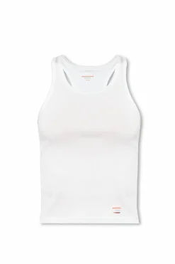 Alexander Wang WHITE Top with logo