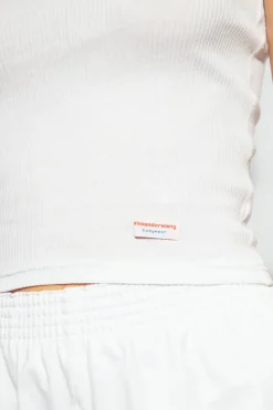 Alexander Wang WHITE T-shirt with logo