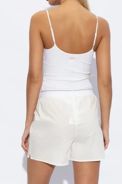 Alexander Wang WHITE Underwear collection shorts