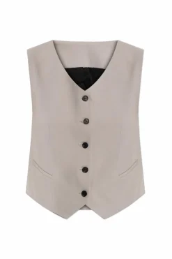 AllSaints beige ‘Aleida’ Vest