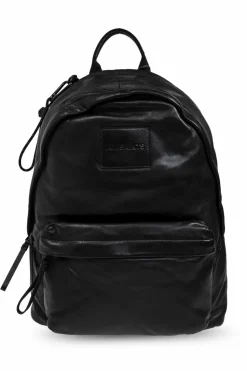 AllSaints BLACK Backpack Carabiner