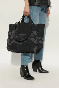 AllSaints BLACK Bag Izzy in shopper style