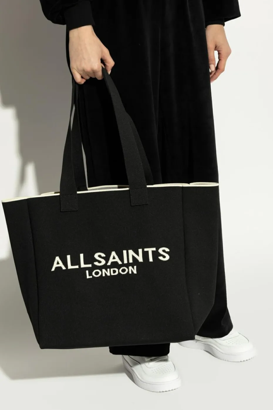 AllSaints BLACK Bag Izzy shopper style