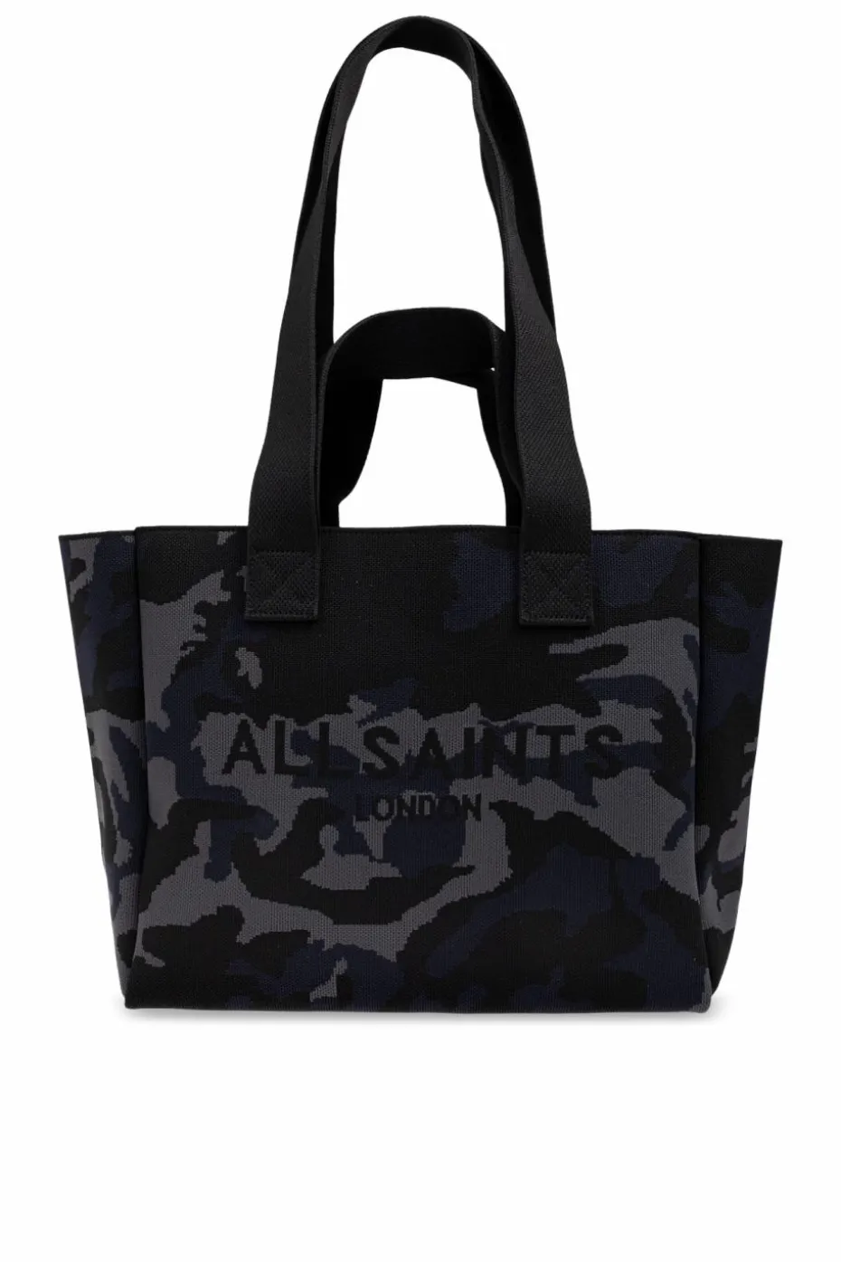 AllSaints BLACK Bag Izzy in shopper style