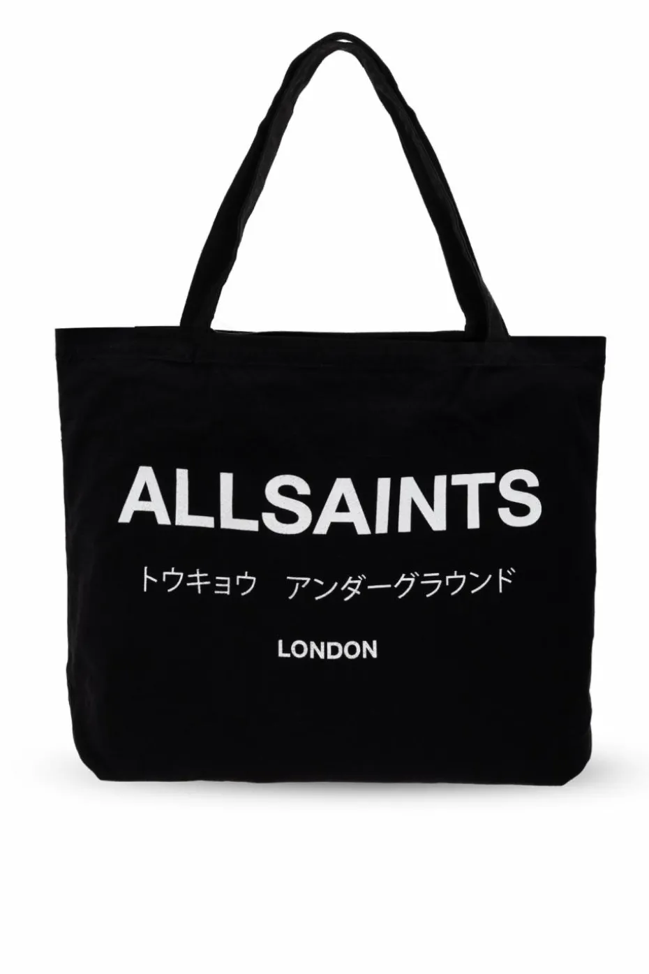 AllSaints BLACK Bag Underground in shopper style