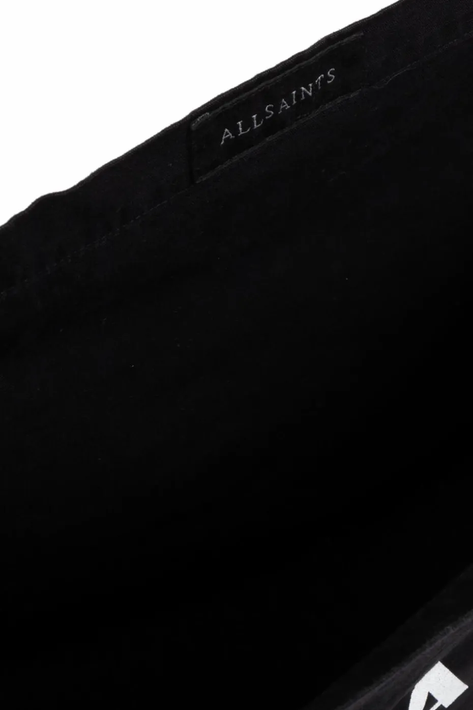 AllSaints BLACK Bag Underground in shopper style