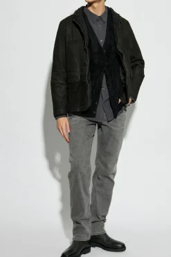AllSaints BLACK Cashmere Cardigan Abel