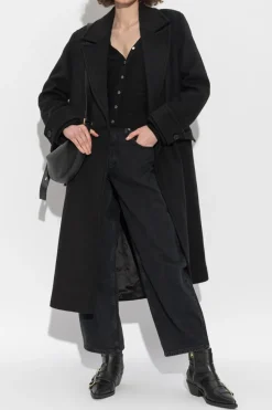 AllSaints BLACK Coat `Mabel`