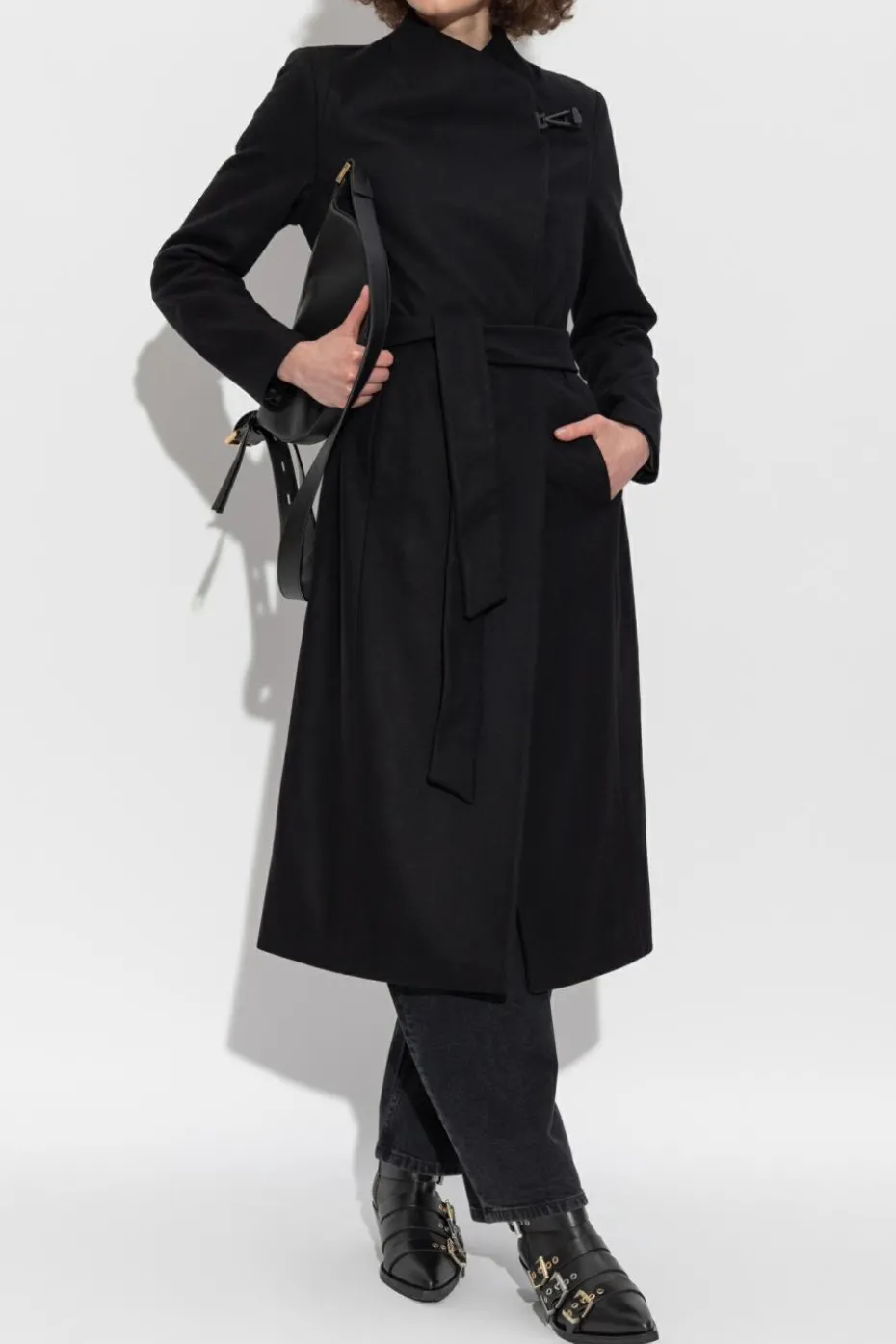 AllSaints BLACK Coat "Riley"