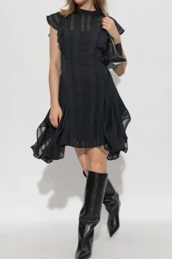 AllSaints BLACK Dress "Fleur"