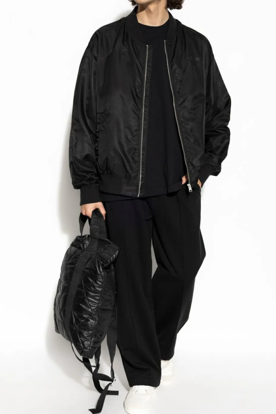 AllSaints BLACK "Future" bomber jacket