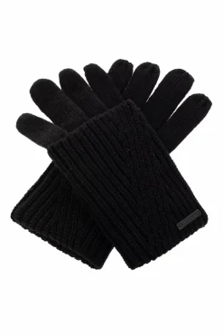 AllSaints BLACK Gloves with logo
