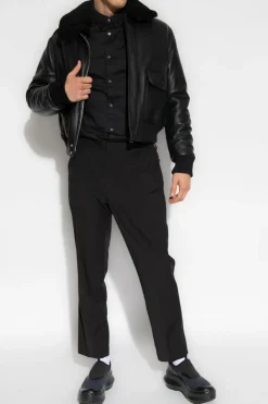 AllSaints BLACK ‘Hawthorne’ shirt