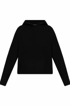 AllSaints BLACK Hooded Sweater Ines