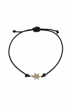 AllSaints BLACK Leather bracelet