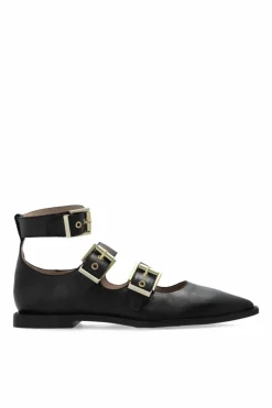 AllSaints BLACK Leather boots Susan