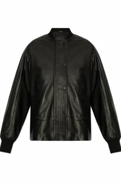 AllSaints BLACK Leather jacket Sofi