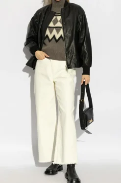 AllSaints BLACK Leather jacket Sofi