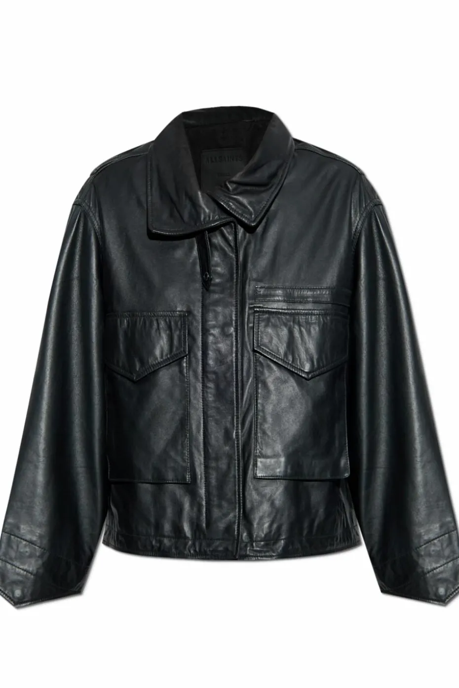 AllSaints BLACK Leather jacket