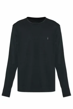 AllSaints BLACK Long sleeve T-shirt Brace