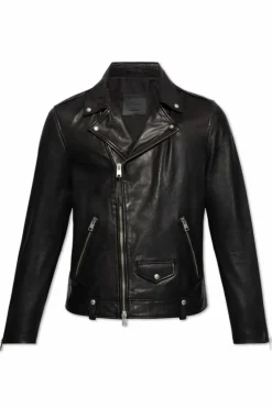 AllSaints BLACK 'Milo' biker jacket