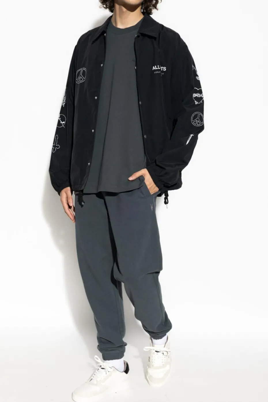 AllSaints BLACK "Orbital" jacket